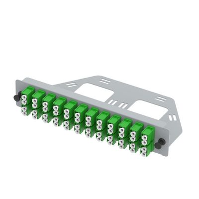 576 Núcleos de alta densidade Flip Down 19 polegadas Fibra Óptica Patch Panel para rede LAN com fio