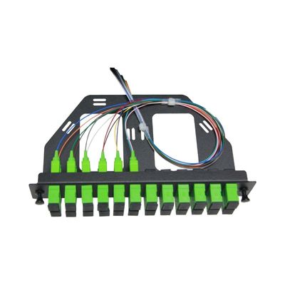 576 Núcleos de alta densidade Flip Down 19 polegadas Fibra Óptica Patch Panel para rede LAN com fio