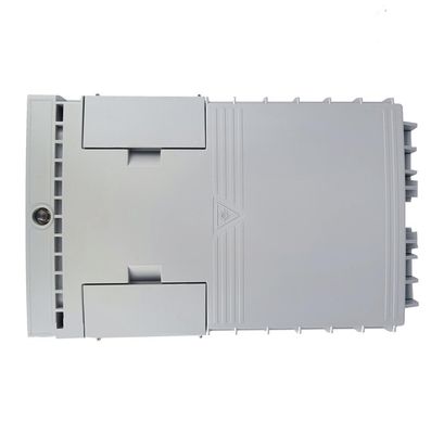 Caixa de distribuição de fibras de material PC ABS para acesso FTTH de 16 núcleos em montagem de poste de parede