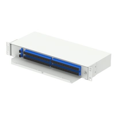 Conector LC de fibra óptica de 19 polegadas para redes FTTH Tipo de conector SC