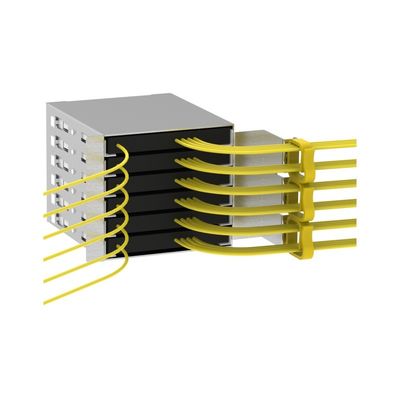 10 144-Core FTTH Cabinet de Distribuição de Fibra Externa para Rede de Telecomunicações de Alta Capacidade