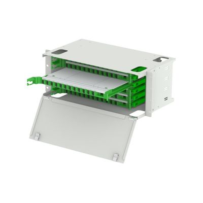 288 Capacidade FDC IP65 Gabinete de distribuição de fibra exterior para rede de telecomunicações FTTX 10