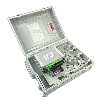 16 Núcleos Terminal SC Conector Caixa de distribuição de fibra óptica para FTTH em 328*245*89mm