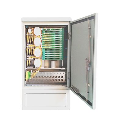 10 144-Core FTTH Cabinet de Distribuição de Fibra Externa para Rede de Telecomunicações de Alta Capacidade