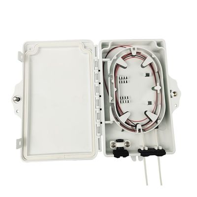 Acessos de distribuição de rede FTTH IP65 Fibra óptica de terminação de caixa 2 núcleos PC ABS