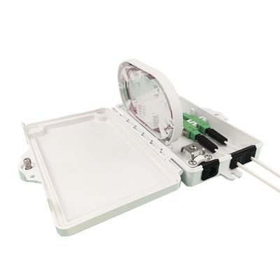 Acessos de distribuição de rede FTTH IP65 Fibra óptica de terminação de caixa 2 núcleos PC ABS