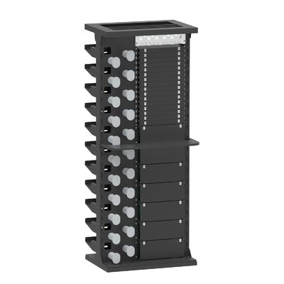 Armazém de rack ODF de acabamento de prata durável 47U para rede interna FTTH FTTX