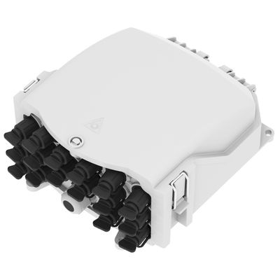 16 Núcleos de divisores de fibra óptica pré-conectados para o exterior para caixa de distribuição de rede