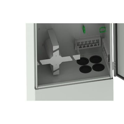 Chapa de aço laminada a frio IP65 gabinete de telecomunicações para o exterior para distribuição de fibra óptica de densidade ODF
