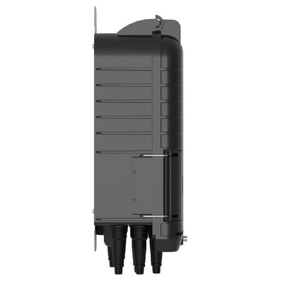 PC ABS 16 núcleos FTTH Fibra Óptica Terminal Box para montagem em parede e poste no exterior