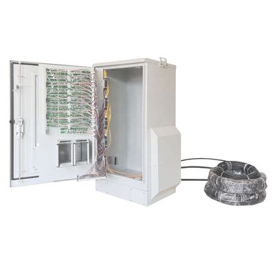 Armário de distribuição de fibras de estrutura interna de aço inoxidável FTTX exterior com série GEN III