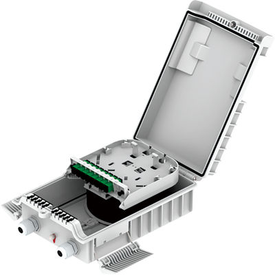 - Made FTTH IP68 8 núcleos Fibra Óptica caixa de distribuição com conector SC 274x175x86