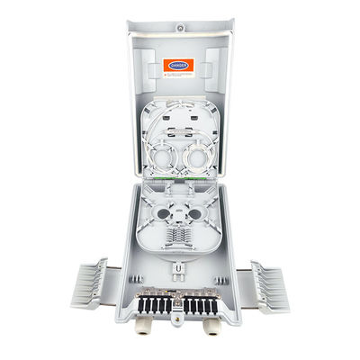 - Made FTTH IP68 8 núcleos Fibra Óptica caixa de distribuição com conector SC 274x175x86