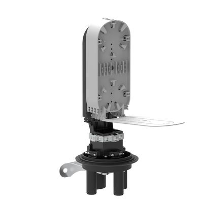 Fibra de fusão Splicer 96 núcleos fechamento conjunto de cabo preto para redes FTTH aplicações