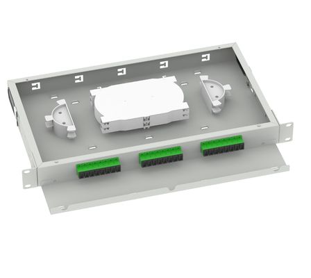 Rede ODN Melhor SC APC 24 portas 19 polegadas Quadro de distribuição óptica para rede FTTX