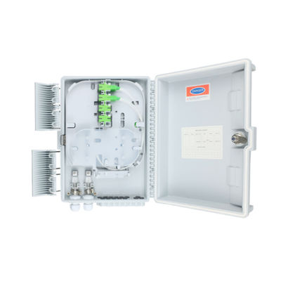 Caixa de terminação de fibra óptica de conector SC de 16 portas para distribuição de rede FTTH ao ar livre