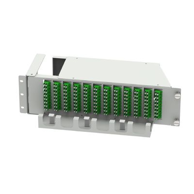 Equipamento de fibra óptica de 19 polegadas LC APC Tipo 96 Núcleos Swing Optical Patchpanel com 5 Tempo