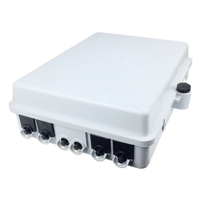 Caixa de terminação de caixas de fibra óptica de 16 núcleos de divisão para rede de tamanho 420x320x130 mm
