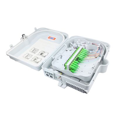 16 Modelo de divisor de núcleo Caixa de terminação de fibra óptica Conector SC IP65 à prova d'água