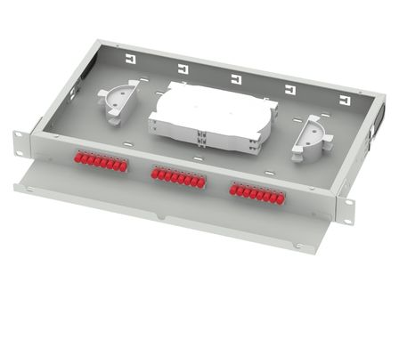 Melhor quadro de distribuição óptica FC UPC de 24 portas de 19 polegadas