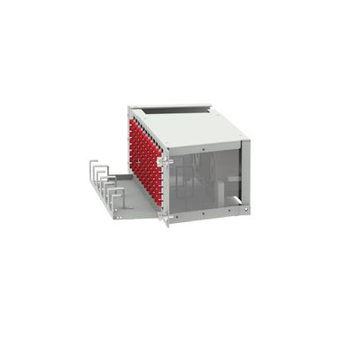 Equipamento de fibra óptica de 19 polegadas-UPC Tipo 96 núcleos Swing Optical Patchpanel para rede ODN