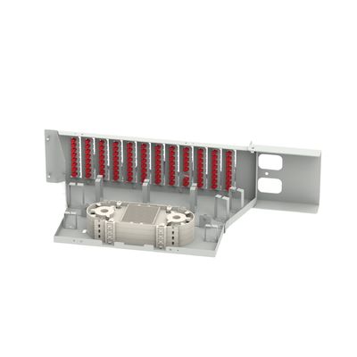 Equipamento de fibra óptica de 19 polegadas-UPC Tipo 96 núcleos Swing Optical Patchpanel para rede ODN