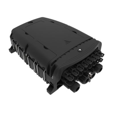 Dimensão externa 378*255*116 16 núcleos Caixa de terminação de fibra óptica IP65 para FTTH FTTX