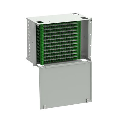 FTTX SC Tipo 144 Portos Fibra Óptica Distribuição Patch Panel para aplicações interiores