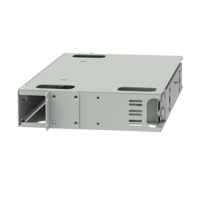 24 Painel de parches de distribuição de fibra óptica por porta E2000 Tipo para rede ODN e data center