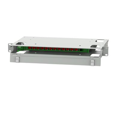 FC Tipo 12 Portos Fibra Óptica Patchpanel de Distribuição Ideal para FTTX ODF em Data Centers