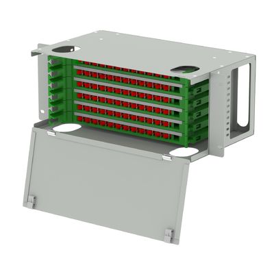 72 Port FC Tipo de Fibra Óptica de Distribuição Patchpanel Sub-Fibra Óptica de Distribuição Quadro para FTTX