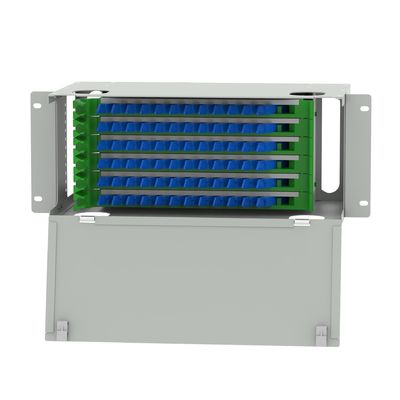 Equipamento de fibra óptica E2K Tipo 72 Portos de distribuição de fibra óptica Patchpanel 5 Data Center