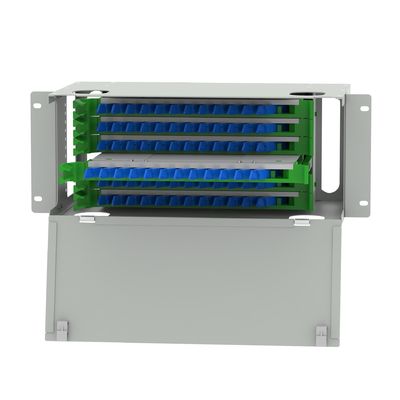 Equipamento de fibra óptica E2K Tipo 72 Portos de distribuição de fibra óptica Patchpanel 5 Data Center