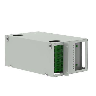 Equipamento de fibra óptica E2K Tipo 72 Portos de distribuição de fibra óptica Patchpanel 5 Data Center