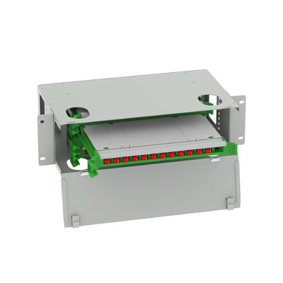 Data Center Must-Have 48-Port FC Tipo de Fibra Ótica Patchpanel Distribuição com e 5