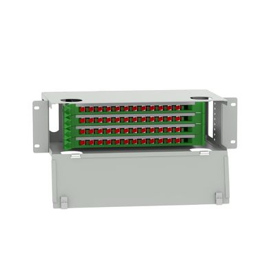Data Center Must-Have 48-Port FC Tipo de Fibra Ótica Patchpanel Distribuição com e 5
