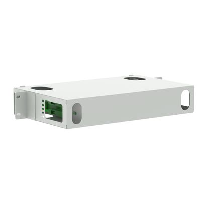 Grey LC Tipo 24 Portos Fibra Óptica Patchpanel de Distribuição para Centro de Dados de Economia de Espaço