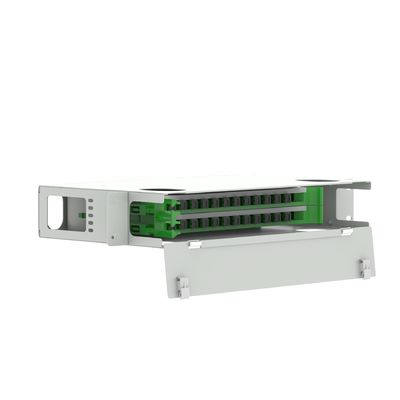 Unidade de Distribuição Óptica do Data Center 24 Port SC Tipo Fibra Patch Panel com 5 Time