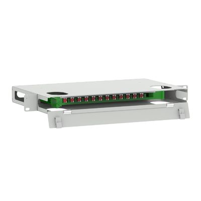 FTTX Data Center FC Tipo 12 Port Fiber Optic Distribution Patchpanel para desempenho