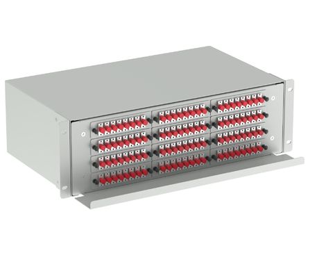 FC Tipo 96 Portos Fibra Ótica Patchpanel de Distribuição para Rede em FTTX Data Center