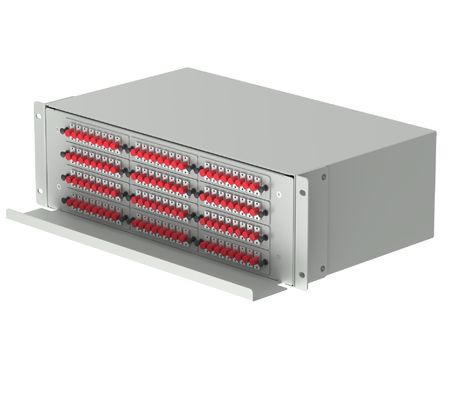 FC Tipo 96 Portos Fibra Ótica Patchpanel de Distribuição para Rede em FTTX Data Center