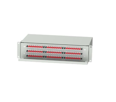 FC Tipo 72 Portos Fibra Óptica Patchpanel de Distribuição para FTTX em Rede ODN Avançada