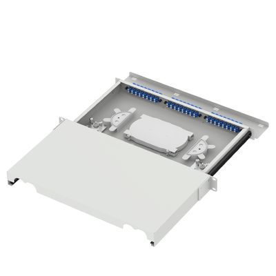 5 LC Tipo 1U 48 Portos Patchpanel de Distribuição de Fibra Óptica para FTTX Tipo de Conector LC