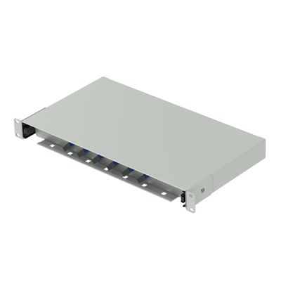 FTTX Patchpanel de distribuição de fibra óptica de tipo SC branco para um desempenho óptimo da rede