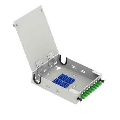 Rede FTTH Distribuição de fibra óptica Tipo 8 Núcleos FC APC Caixa terminal FTTH para FTTX