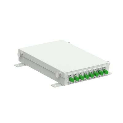 8 núcleos Fibra Óptica FTTH Terminal Box Feito de Alumínio para Rede e Distribuição