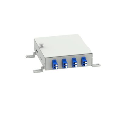 Caixa de distribuição de fibra óptica FTTH de rede ODN com 4 núcleos Tipo APC LC