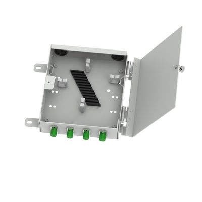 FC APC Tipo 4 Cores Terminal Box Melhor caixa de distribuição de fibra óptica para FTTX em rede
