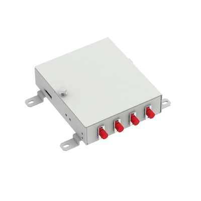 5- FC UPC Tipo 4 Núcleos Fibra Óptica FTTH Terminal Box Ideal para Soluções FTTH de Rede