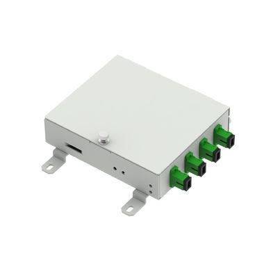 Rede ODN SC APC Tipo 4 Núcleos Fibra Óptica FTTH Terminal Box para Distribuição FTTX